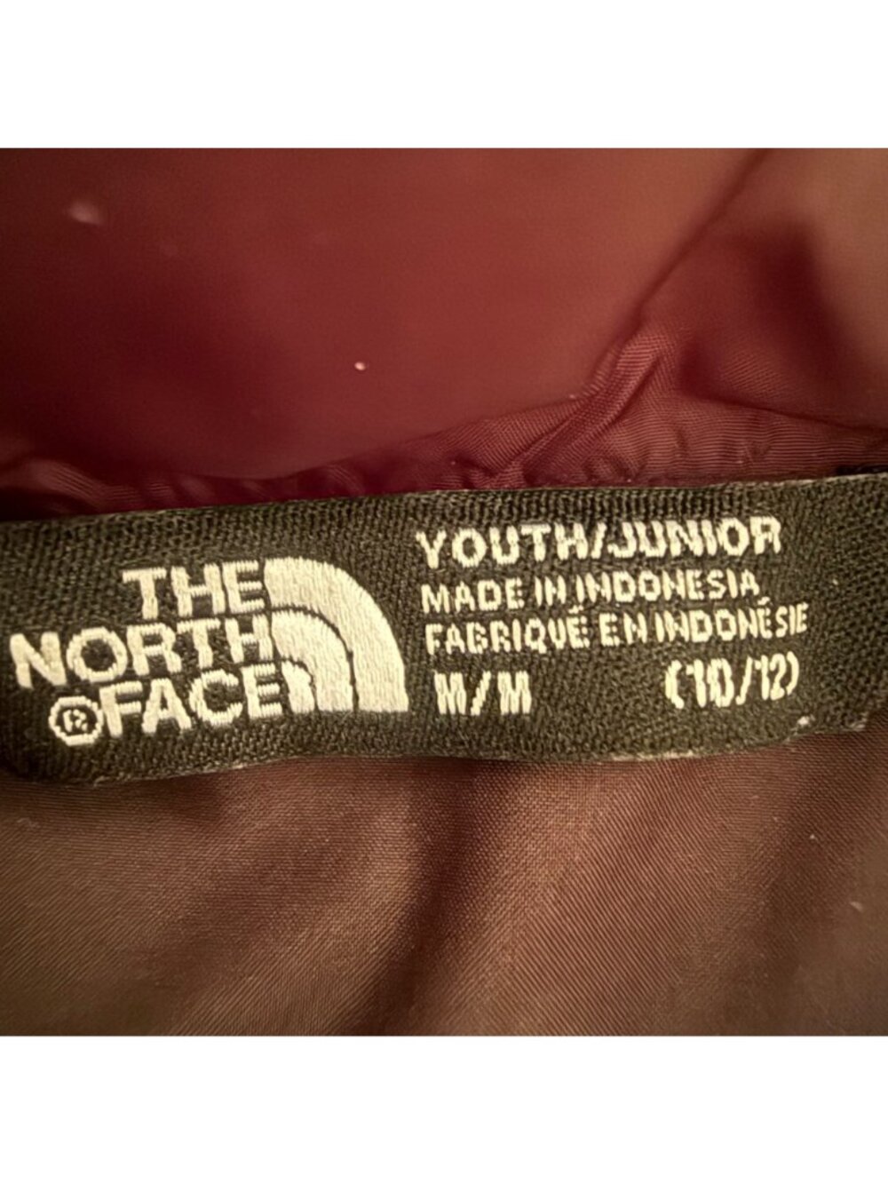 The North Face Youth Girls Size M Black 550 Goose Down Fill Outdoor Puffer Vest - Picture 4 of 16